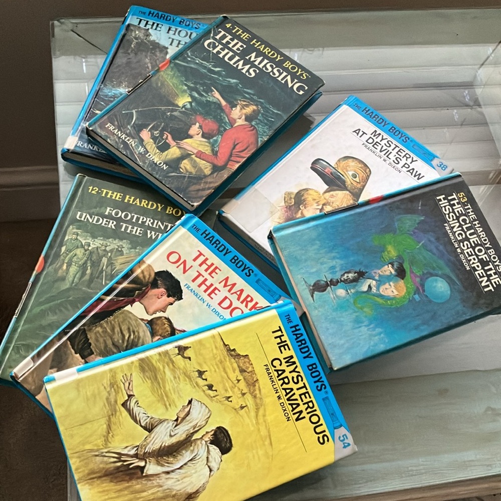 7 Hardy Boys Books 📚